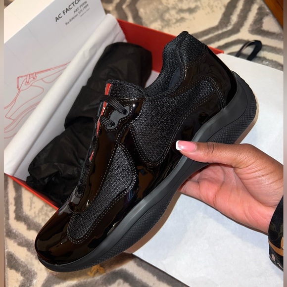 Men’s Prada American Cup Sneakers - Picture 4 of 6